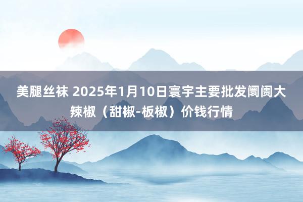 美腿丝袜 2025年1月10日寰宇主要批发阛阓大辣椒（甜椒-板椒）价钱行情